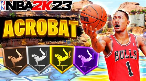 acrobat badge 2k23|nba 2k23 acrobat.